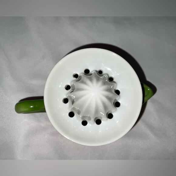 VTG GEROLD PORZELLAN BAVARIA SMALL CERAMIC ORANGE FRUIT JUICER REAMER 6 OZ - Picture 5 of 11